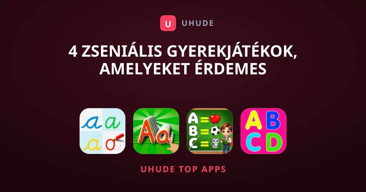 4 Zseniális Gyerekjátékok, Amelyeket Érdemes Letöltened